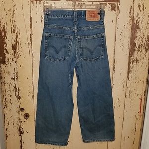 Boy's Levi's 569 blue jeans 8 regular 24x22